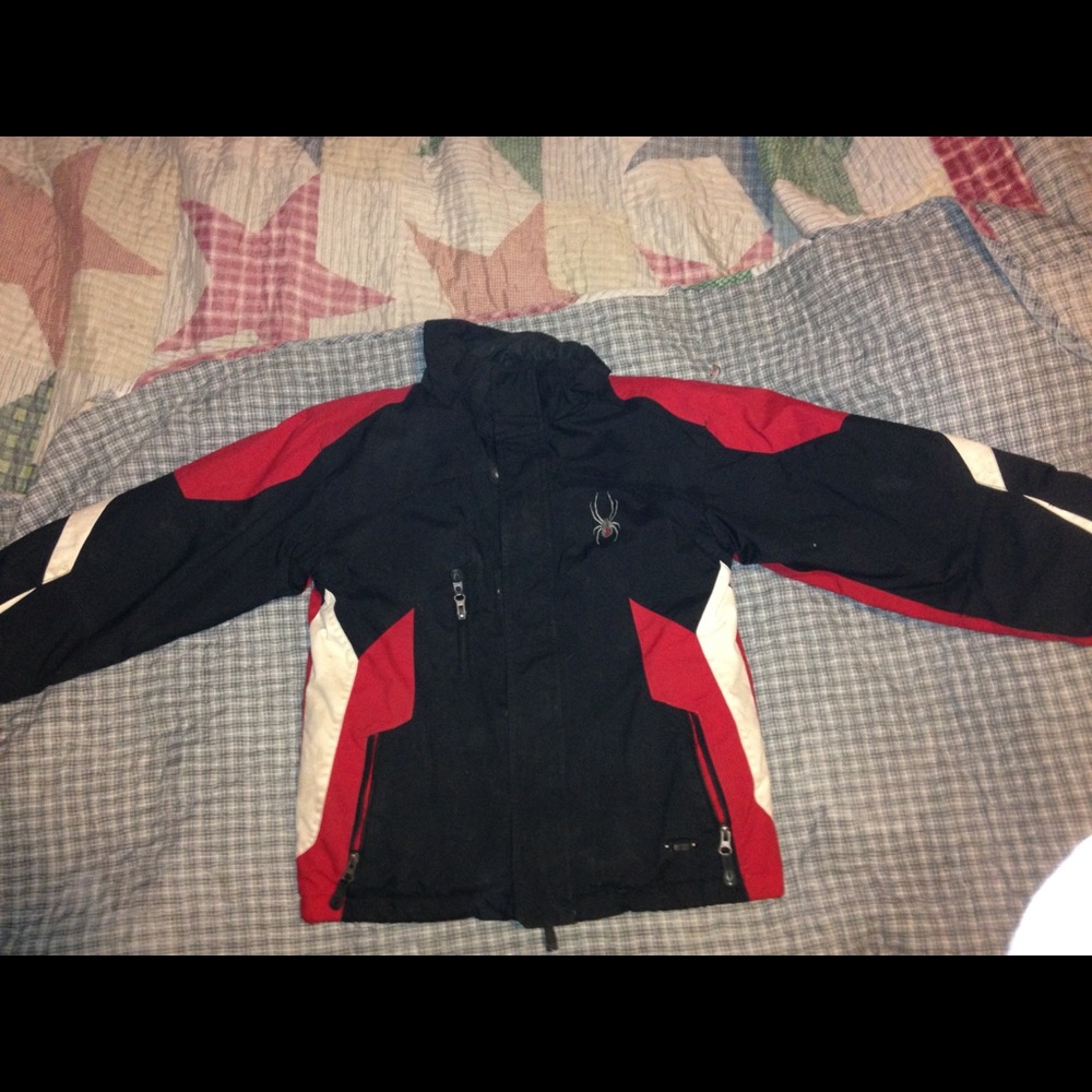 Boys 14 spyder winter jacket
